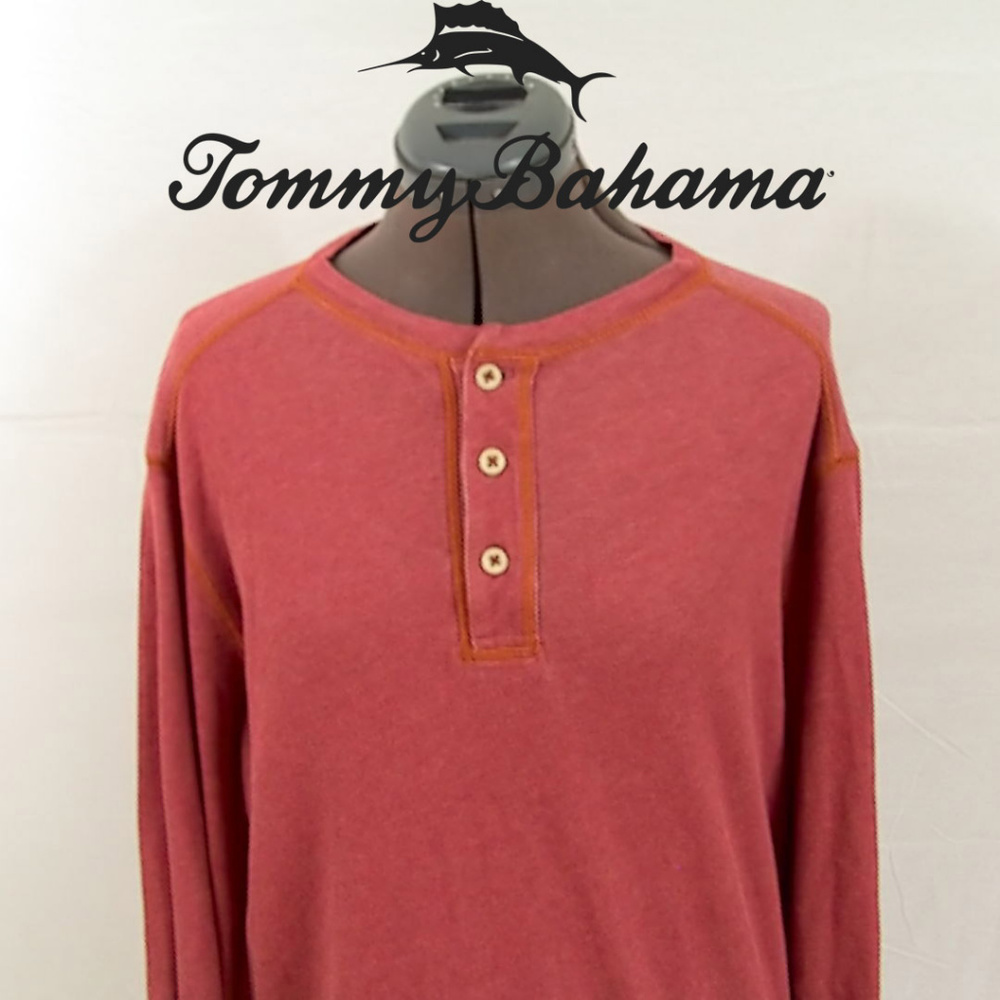 Tommy Bahama Jeans Ribbed Long Sleeve Shirt